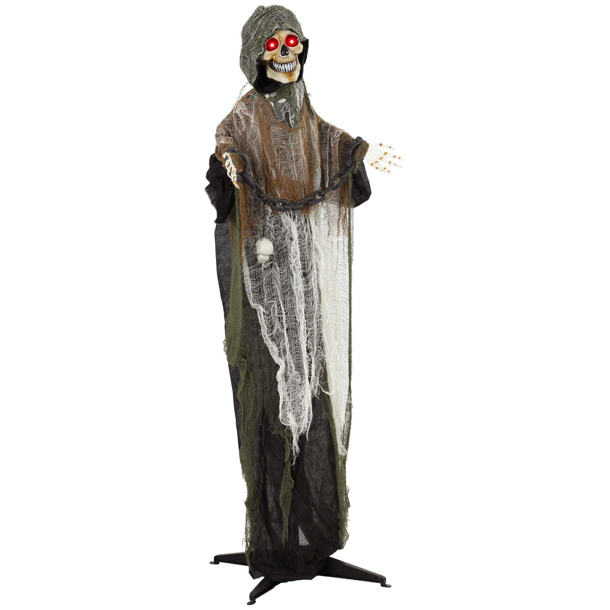 HALLOWEEN-DEKORATION Schwarz 70.0/18.0/170.0cm - Schwarz, Metall (18/170/70cm)