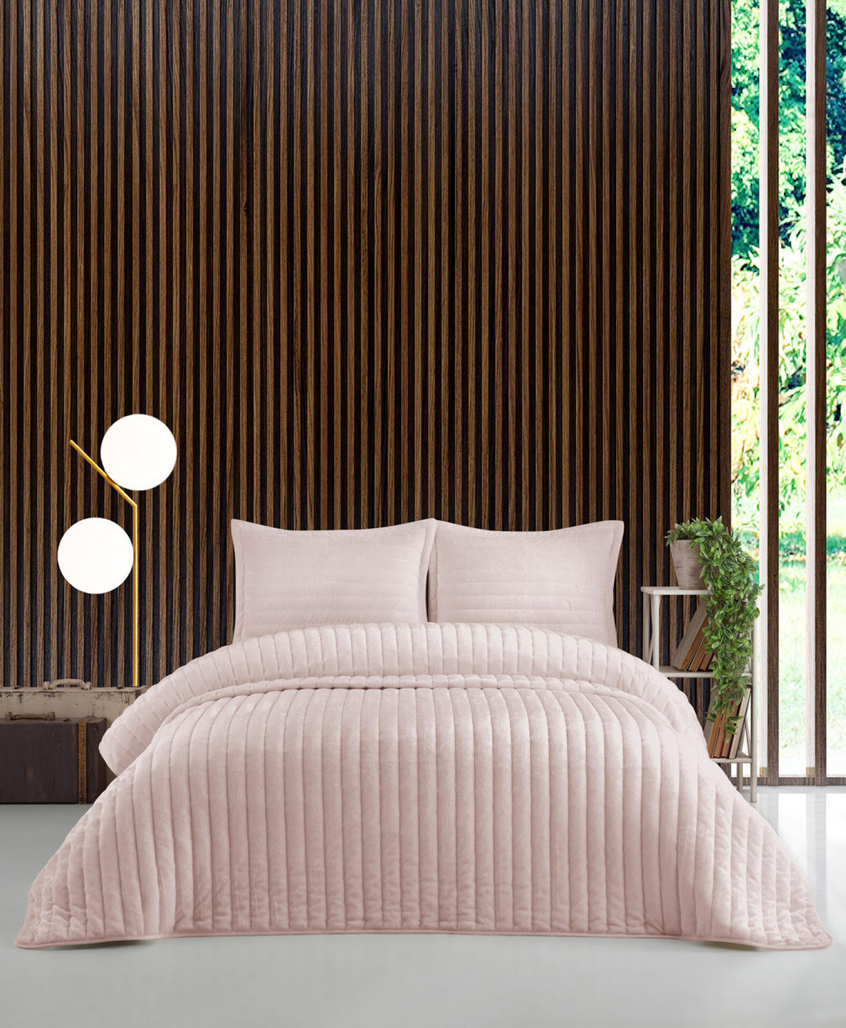 TAGESDECKE 230/260 cm Set 3-teilig mit Kissenbezügen #01 Creme - Creme, Textil (230/260cm) - ROLFNERS