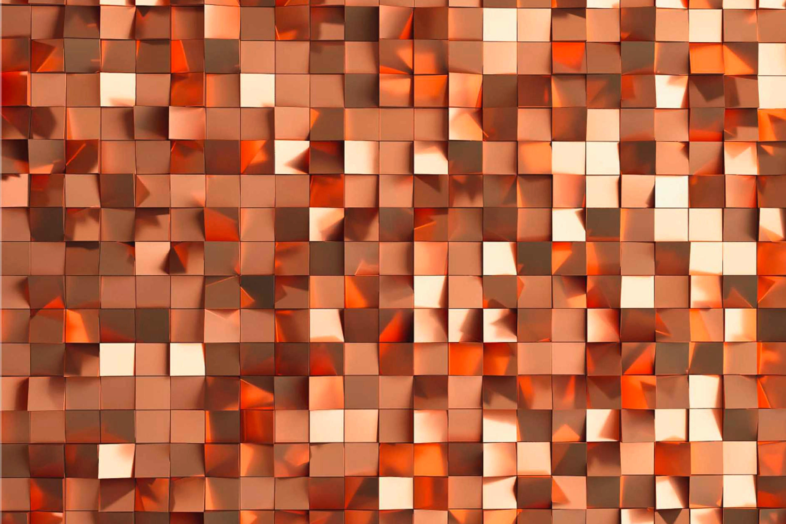 abstraktes Bild metallicfarben