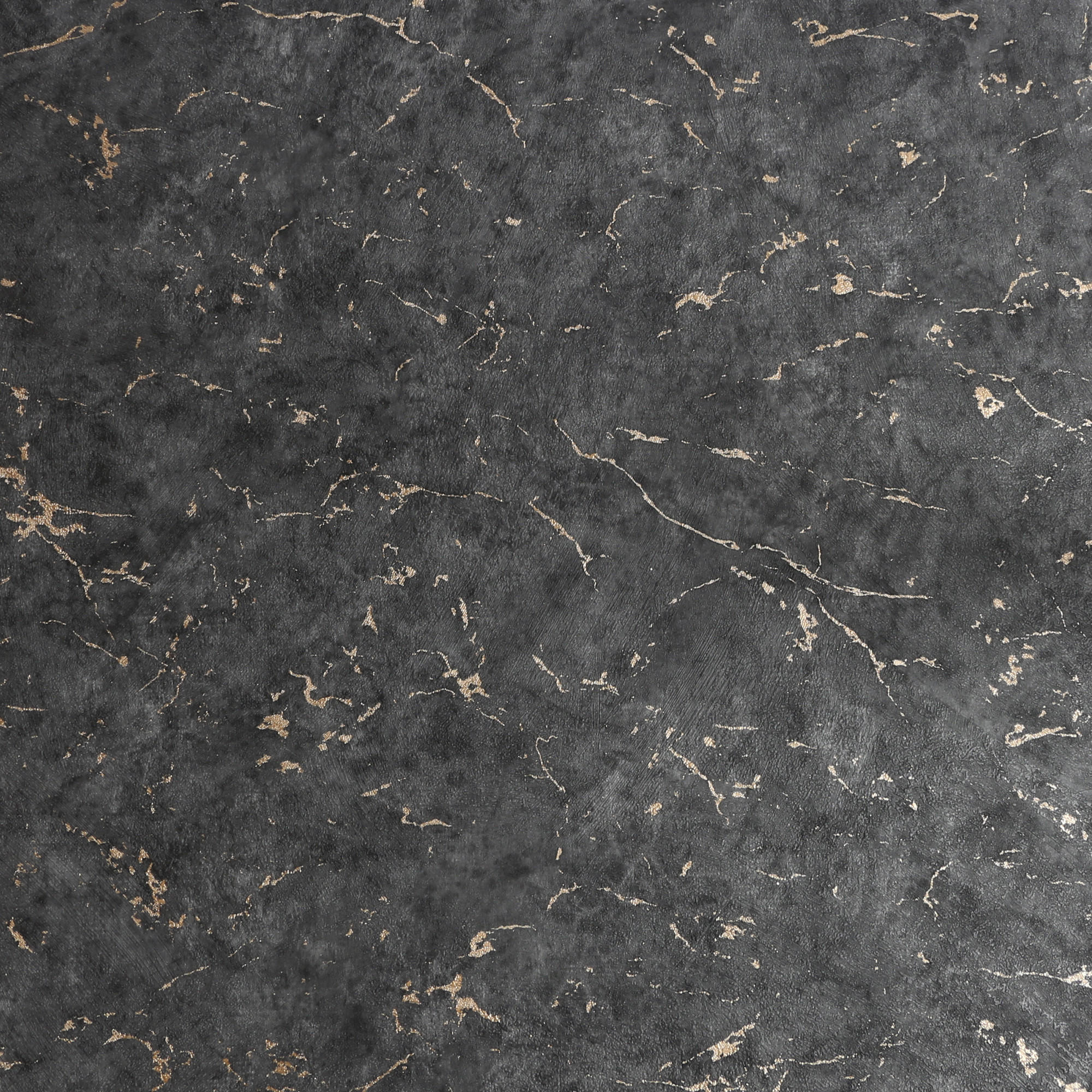 Easy Decor Vliestapete Schwarz 52x1000 cm