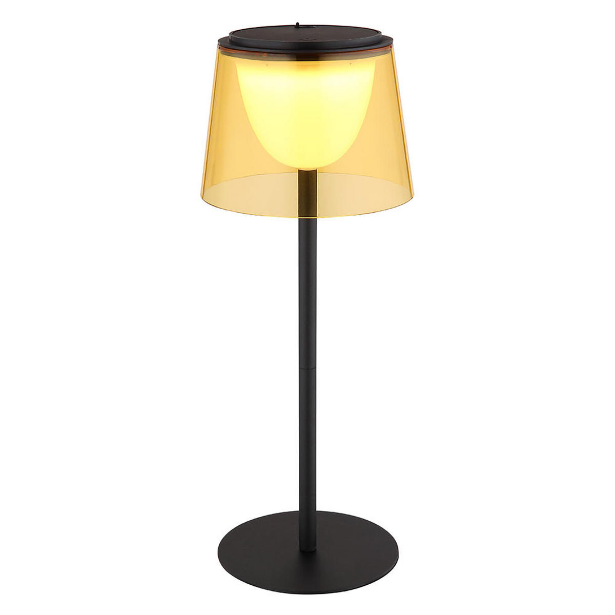 LED TISCHLEUCHTE Mariam Gelb - Gelb, Metall (13/13/34cm) - Globo Lighting