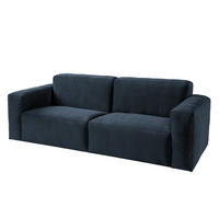 3-SITZER SOFA - Dunkelblau, Textil (240/75/96cm) - home24