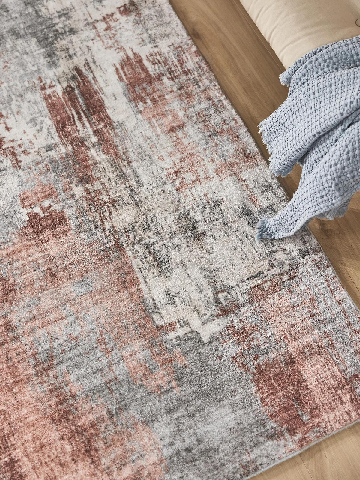 TEPPICH Mara Rosa 120x170 cm - Rosa, Kunststoff/Textil (120/170cm) - benuta Pop