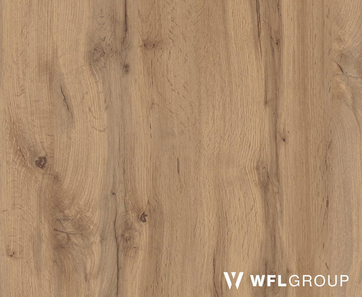 ESSTISCH Mateo runder ausziehbarer, Wotan Eiche 100-200/100/76 cm - Eiche Wotan/Goldfarben, Holz/Holzwerkstoff (100/200/76cm) - WFL GROUP