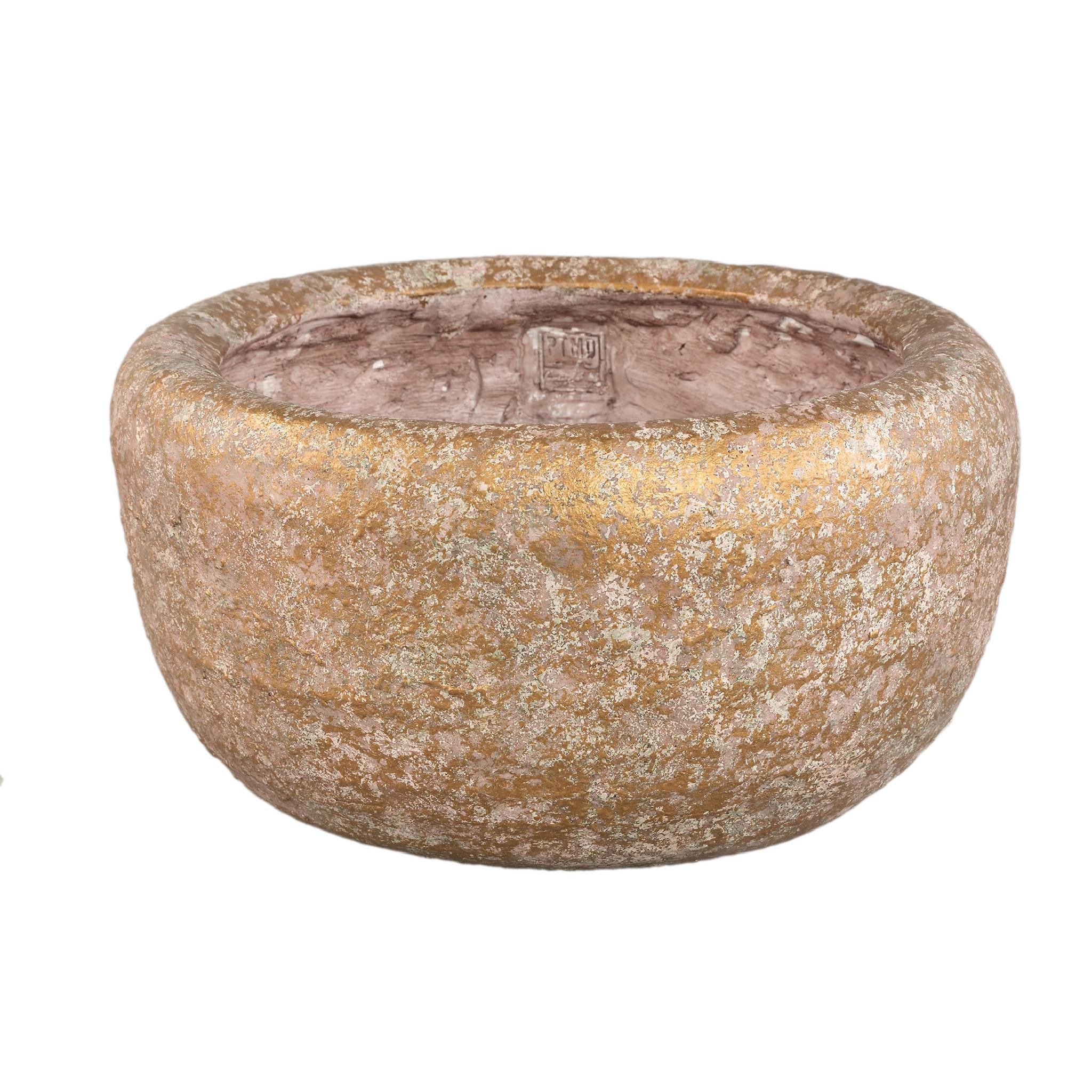 TOPF Skye-leigh Taupe 36/36/20cm - Taupe, Stein (20cm) - PTMD Collection