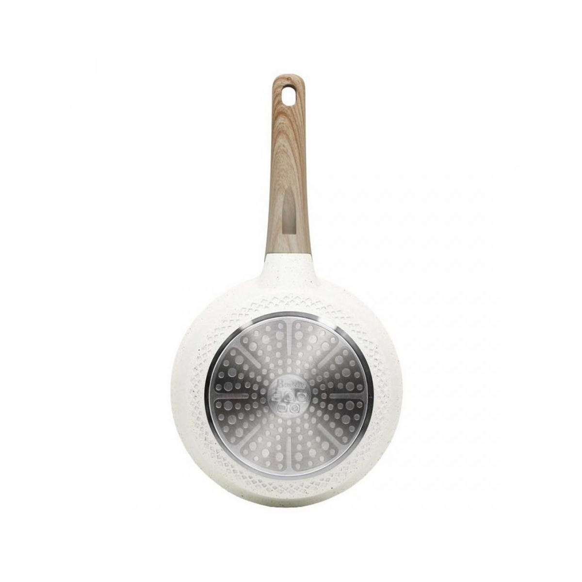 PFANNE Weiß 45/26/5.5 cm 67587 - Weiß, Metall (26cm) - Brunbeste