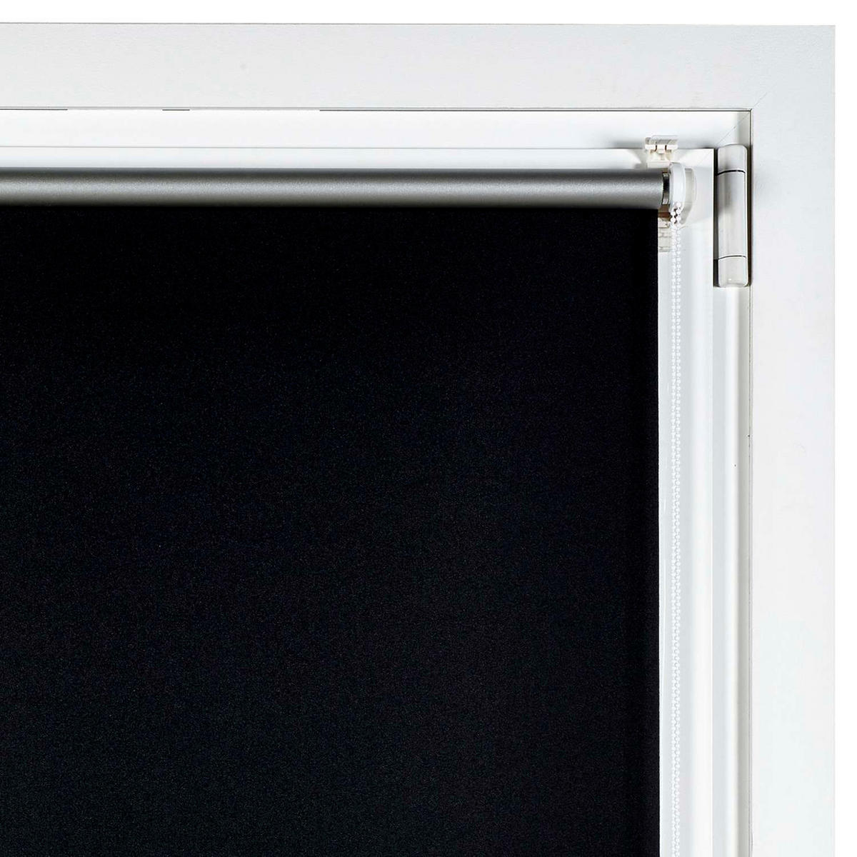 VERDUNKELUNGSROLLO Schwarz, 45 cm x 180 cm 90 cm x 180 cm - Schwarz, Kunststoff (90/180cm) - STORESDECO