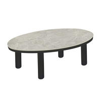 LOUNGETISCH Madison 110x69x35 cm, Anthrazit, Keramik - Anthrazit, Keramik (110/69/35cm) - dasmöbelwerk