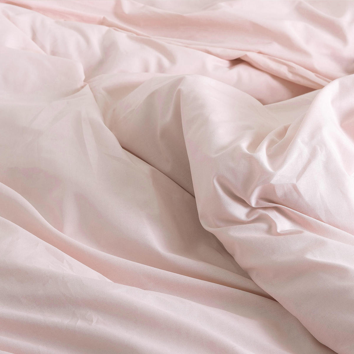 BETTBEZUG 2er-Set teiliges basic 135/140x200 cm (standardgrösse) hellrosa - Rosa, Textil (140/200cm) - Happy Friday