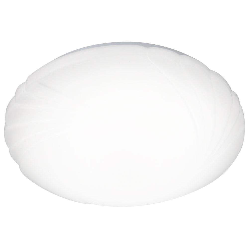 LED DECKENLEUCHTE ILLYA Weiß Metall - Weiß, Metall (30/30/8.5cm) - Globo Lighting