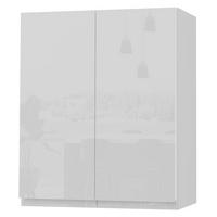 HÄNGESCHRANK Florence W3/60 Weiß / RAL 9003 signalweiß HG 60 / 32,5 / 72cm - Weiß Hochglanz/Weiß, Holz/Holzwerkstoff (60/72/32.5cm) - Feldmann-Wohnen