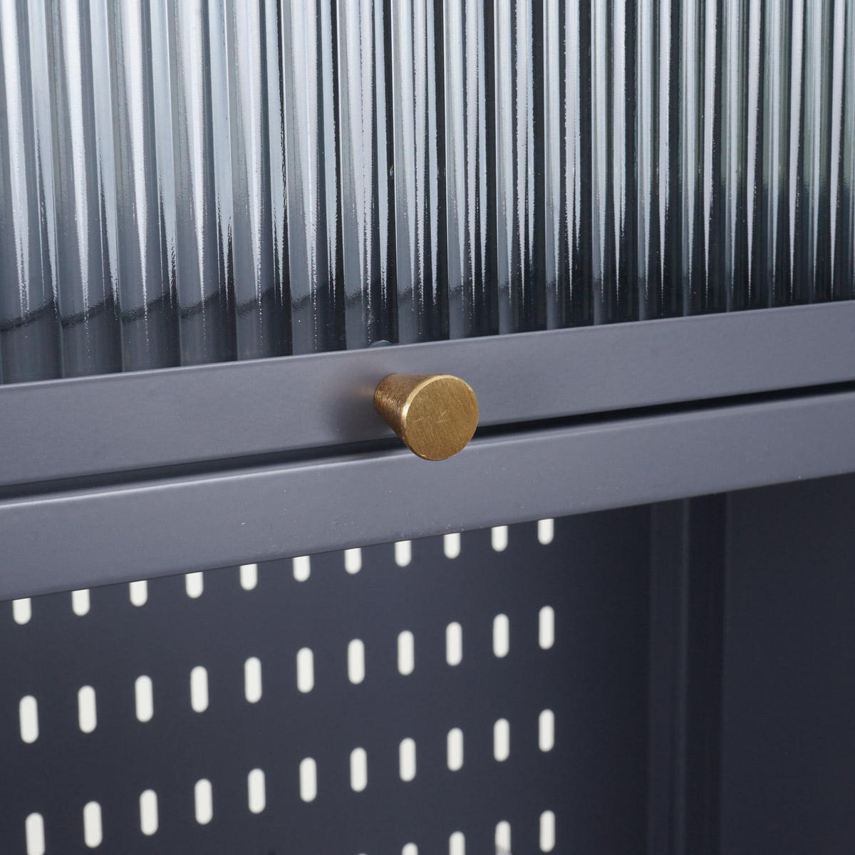 HIGHBOARD Anthrazit - Anthrazit, Metall (54/182/40cm) - MCW