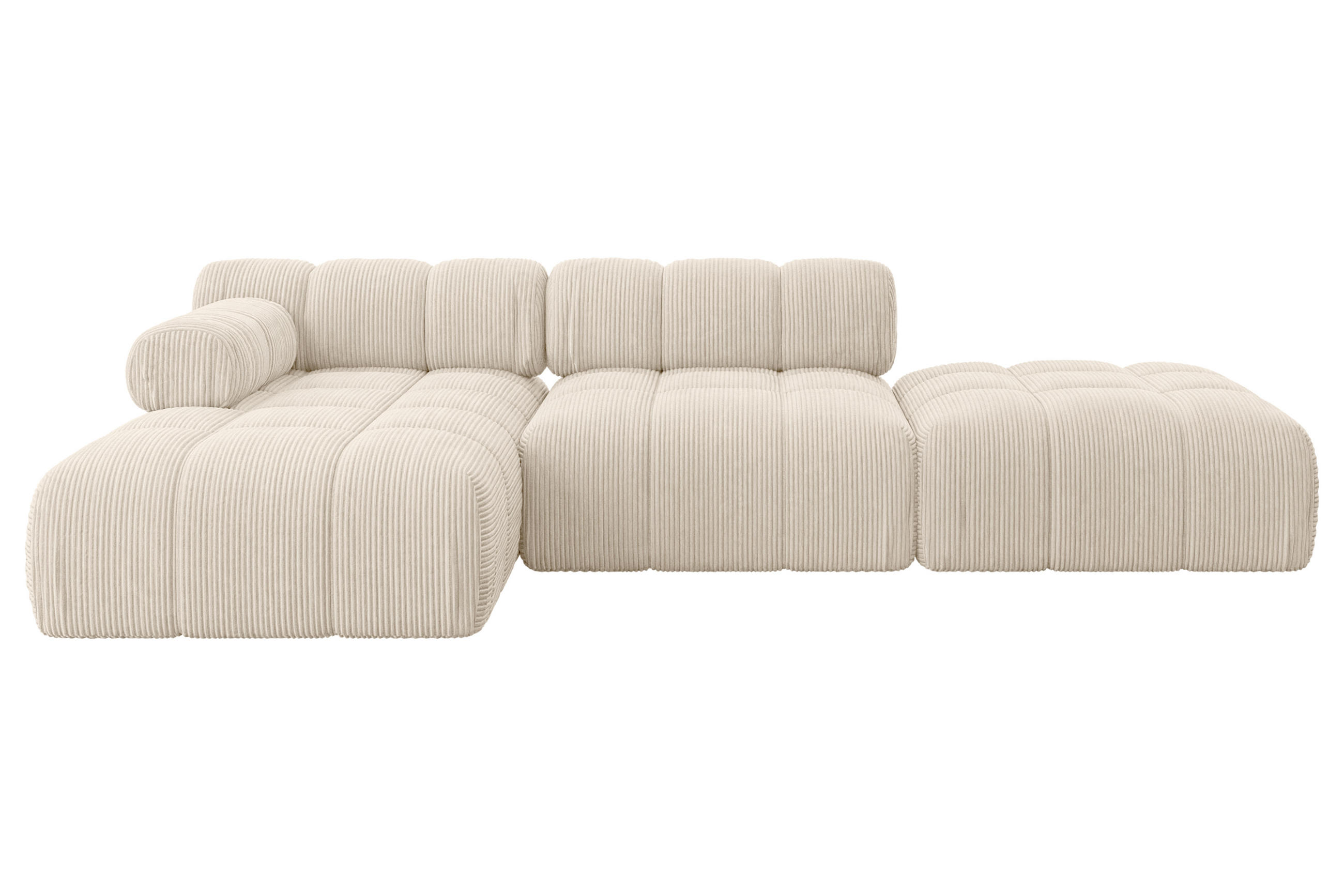 Altdecor Ecksofa Beige 285x160 cm