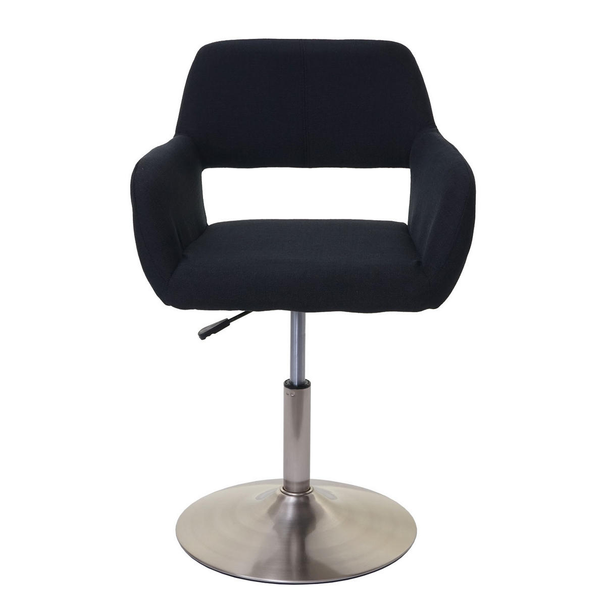 ESSZIMMERSTUHL Schwarz, Grau - Schwarz/Grau, Textil (58/89/55cm) - MCW