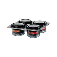 VORRATSGLÄSER-SET Mara transparent 230 ml 4er Set - Transparent, Glas (8.5/6/8.5cm) - Ritzenhoff Breker