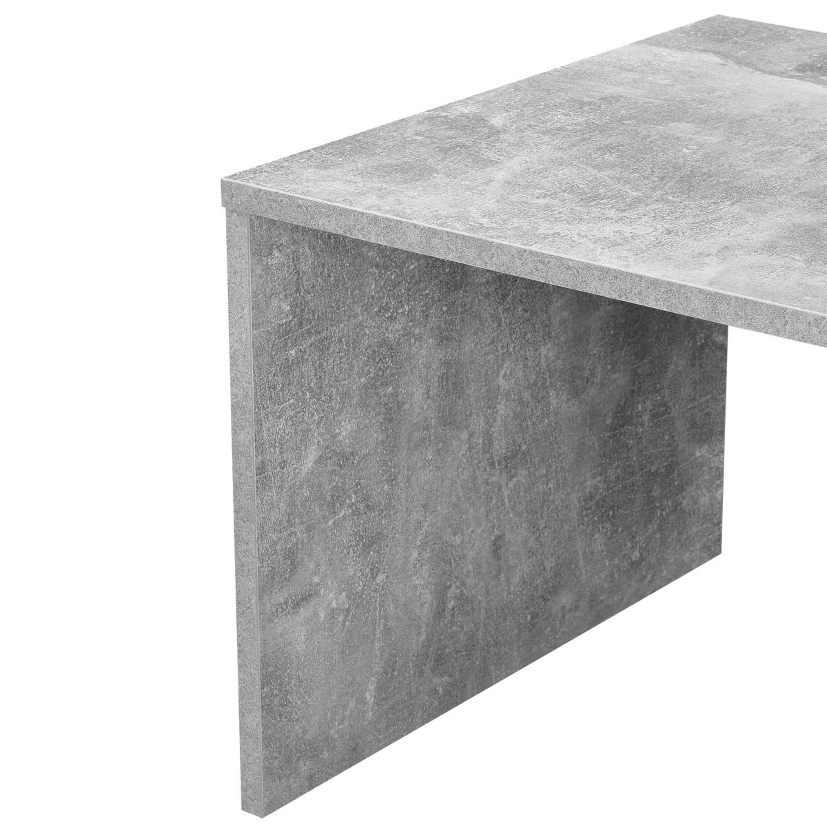 COUCHTISCH Bollnäs 90/45/35 - Grau, Holzwerkstoff (45/90/35cm) - [en.casa]
