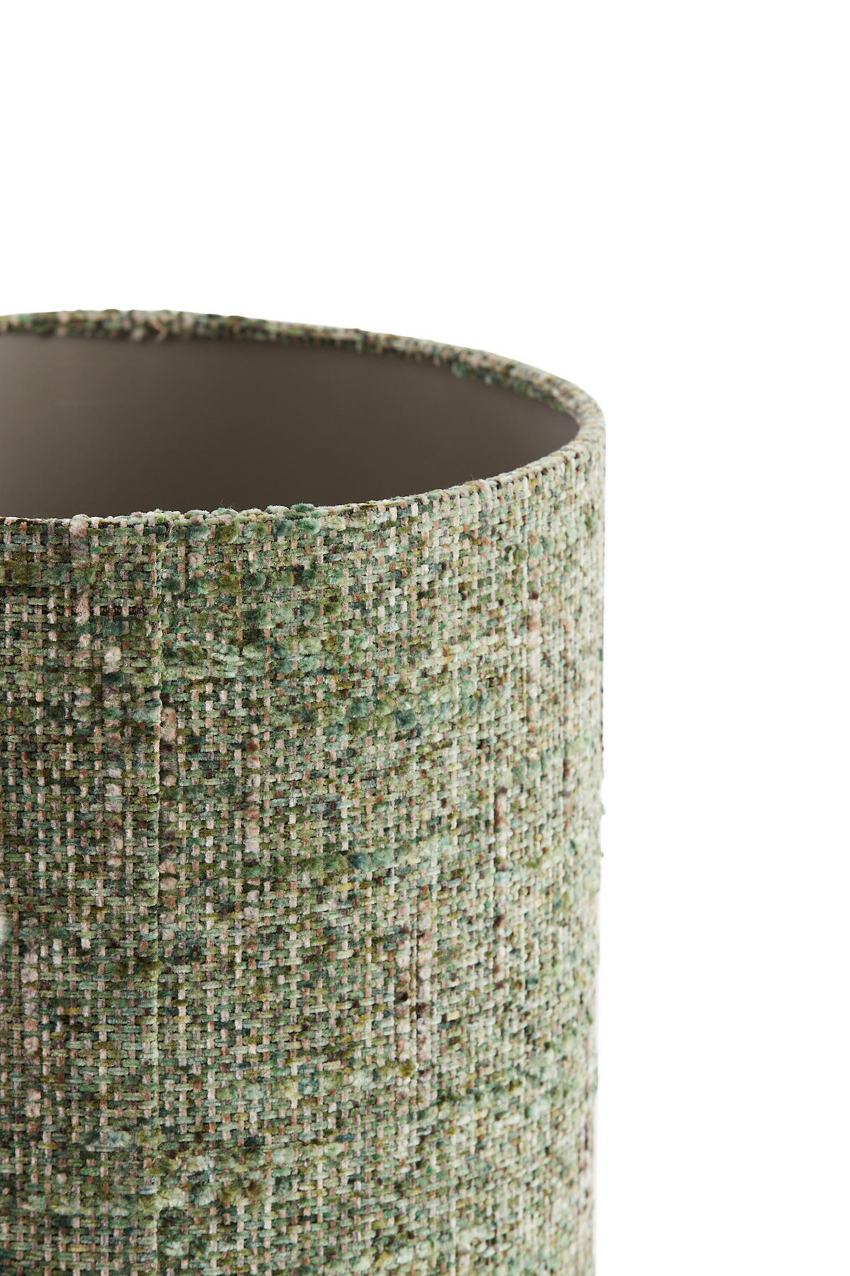 LAMPENSCHIRM Osire Grün 25/25/27 cm - Grün, Textil (25/25/27cm) - Light & Living