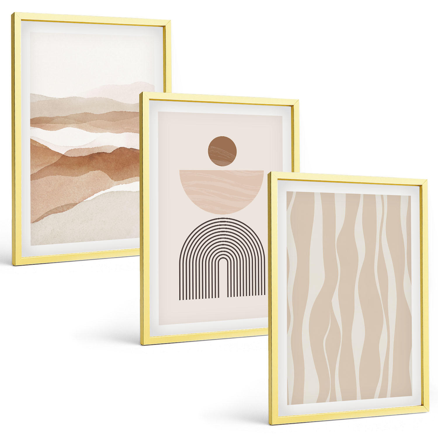 Tulup Bilder Gold 40x60 cm