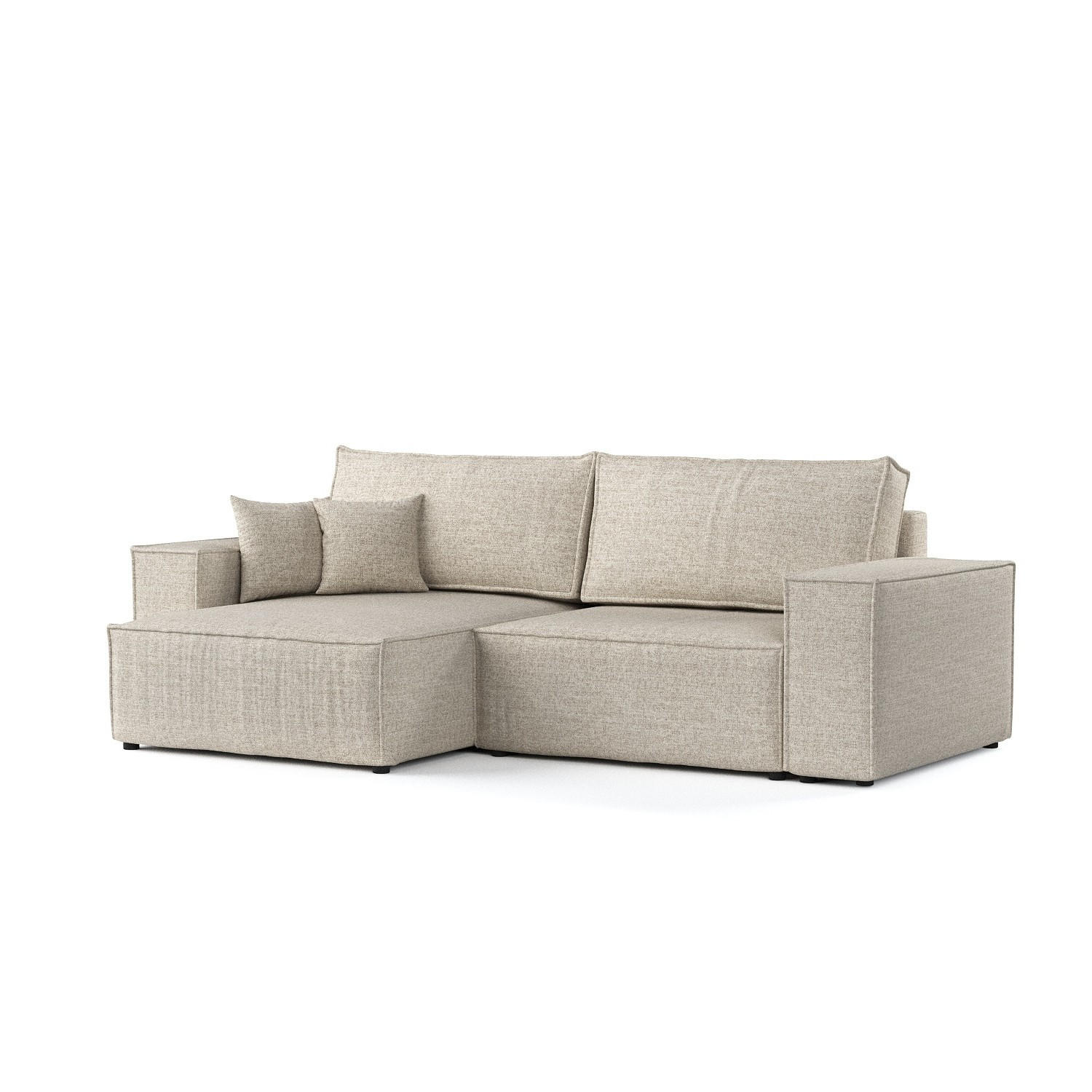 AltaBeds ROHOVÁ SEDAČKA CAVO, textil, Béžová
