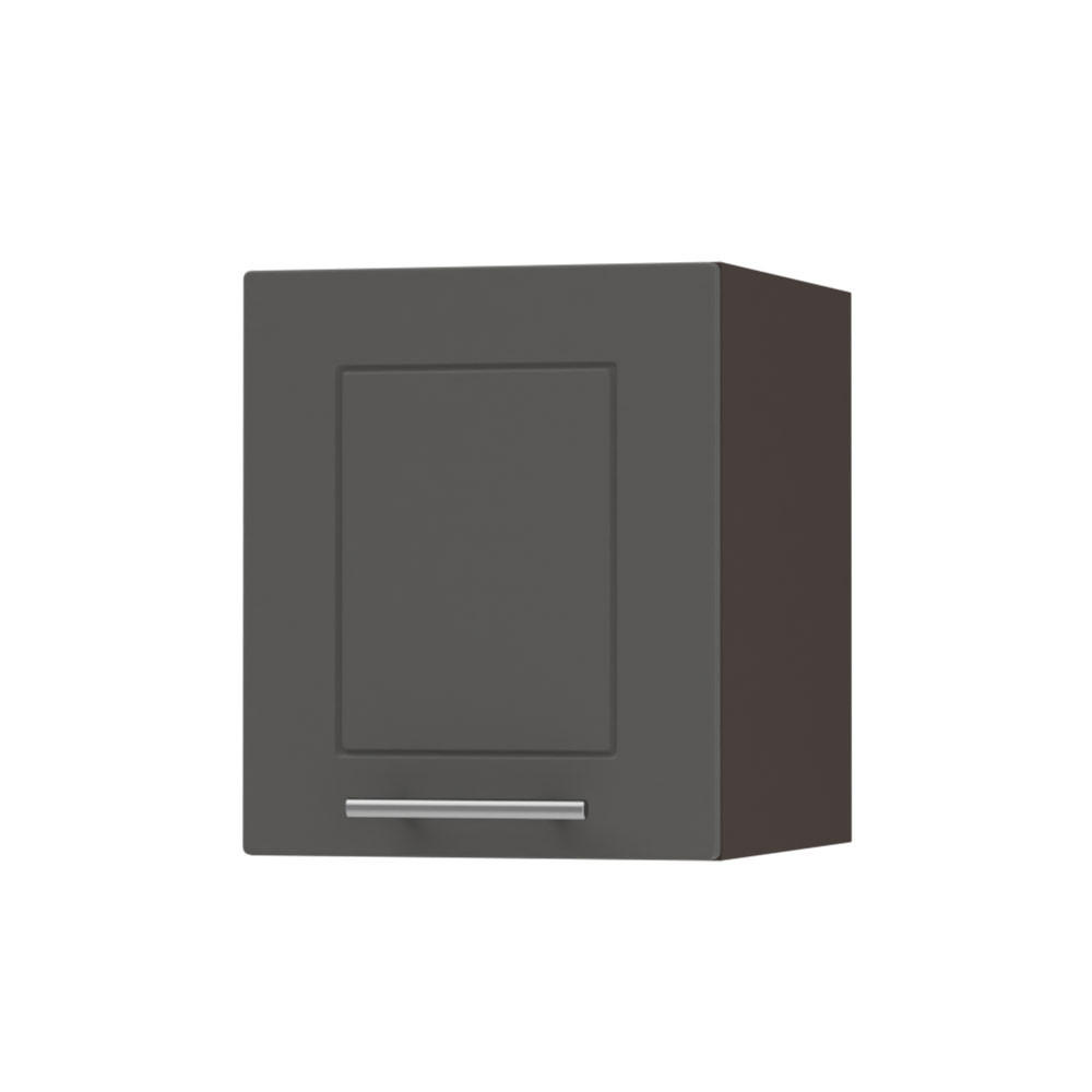 Feldmann-Wohnen Klapphängeschrank Graphit, Dunkelgrau 30x36x32.5 cm