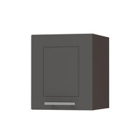 KLAPPHÄNGESCHRANK Kvantum W4B/30 Graphit Matt / Lava Matt 30 / 32,5 / 36cm - Dunkelgrau/Graphitfarben, Holz/Holzwerkstoff (30/36/32.5cm) - Feldmann-Wohnen