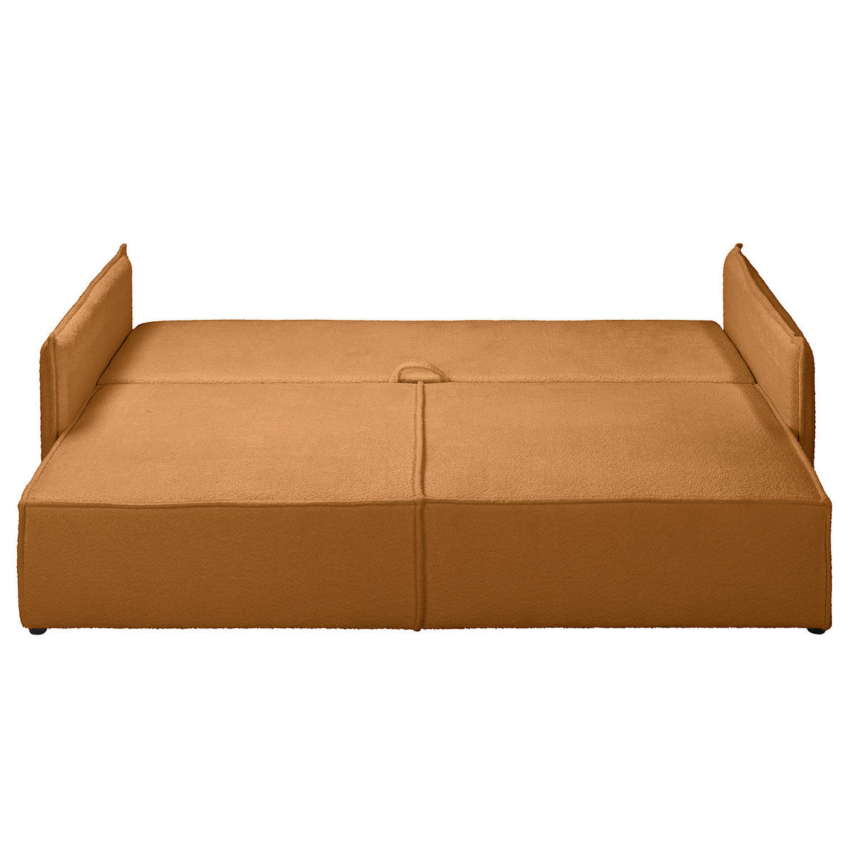 SCHLAFSOFA - Beige/Schwarz, Kunststoff/Textil (221/70/105cm) - home24