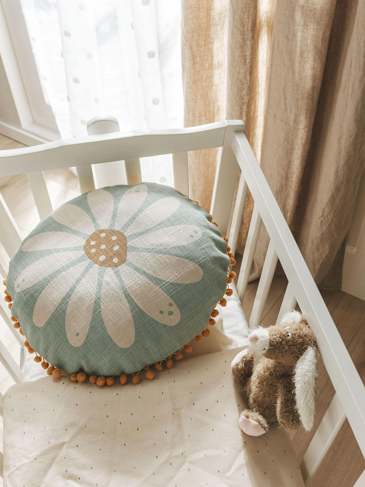 KISSENBEZUG Savannah Multicolor ø 40 cm rund - Multicolor, Textil (40/40cm) - Lytte