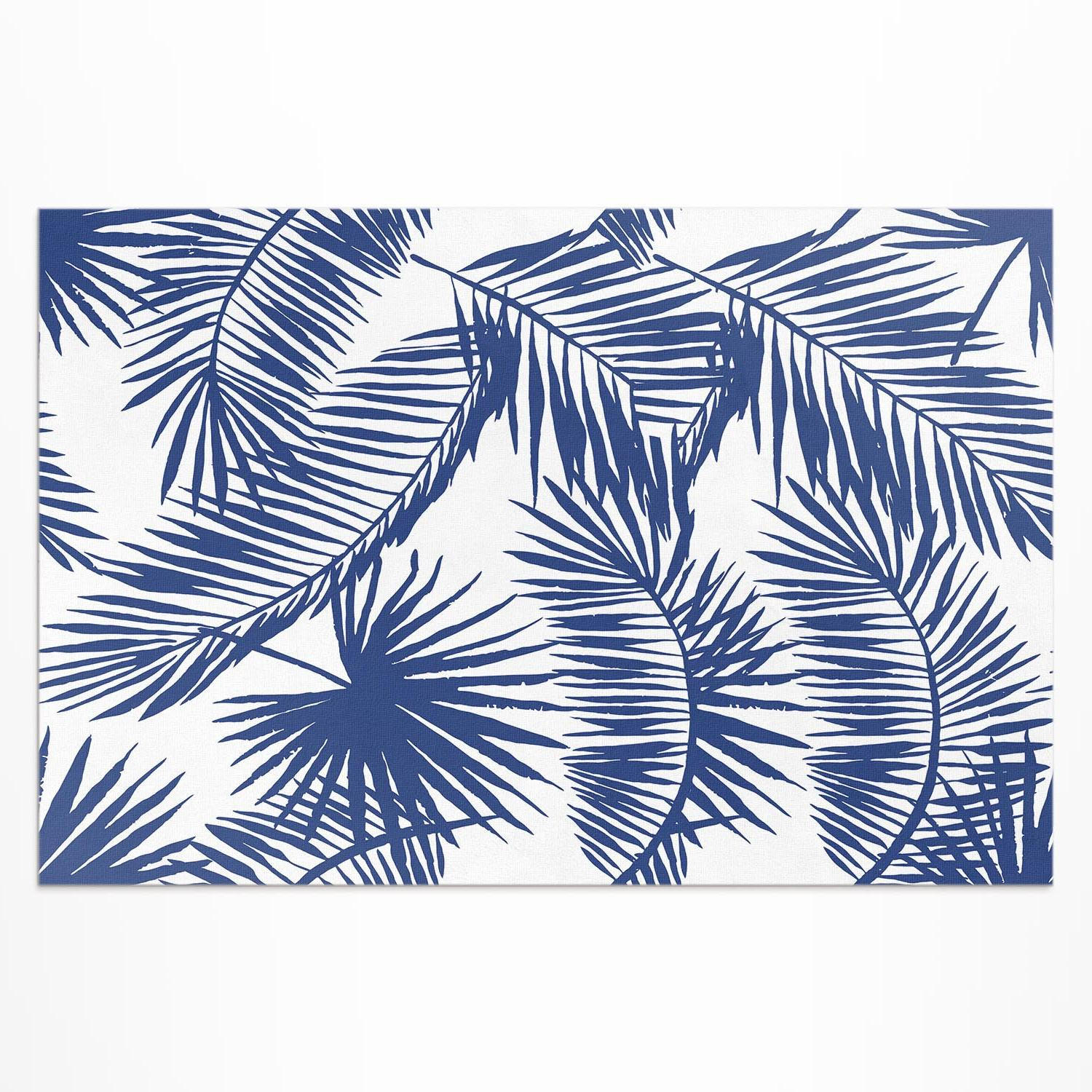 Wallfluent Teppich Pastellblau 150x225 cm