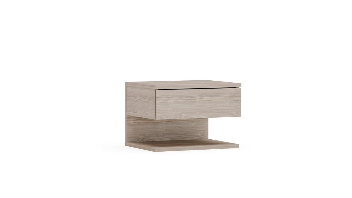 NACHTTISCH Nachtisch Vivid Cordoba - Beige, Holzwerkstoff (35/31.4/45cm) - Decorotika