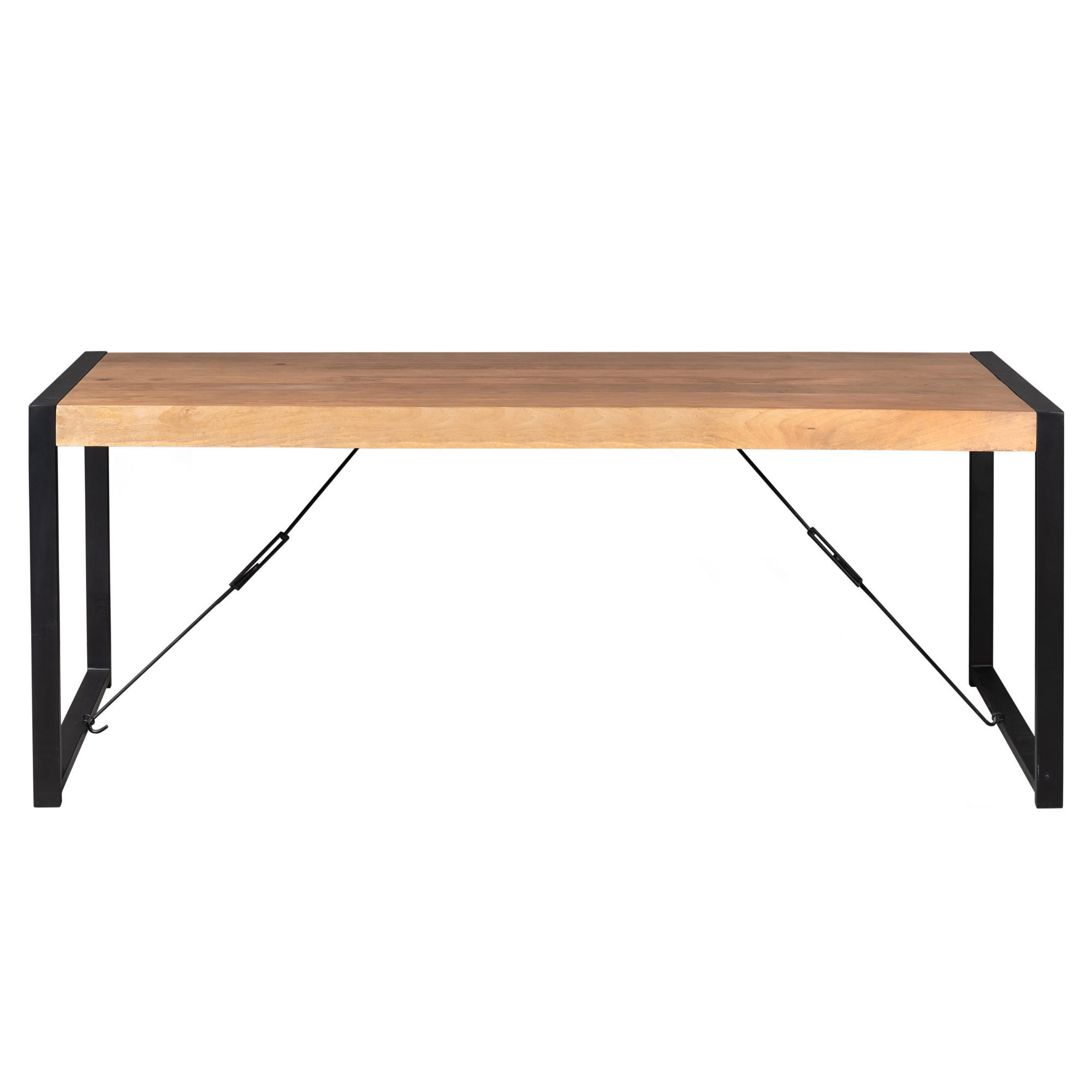 Starfurn Esstisch Braun 220x76x90 cm