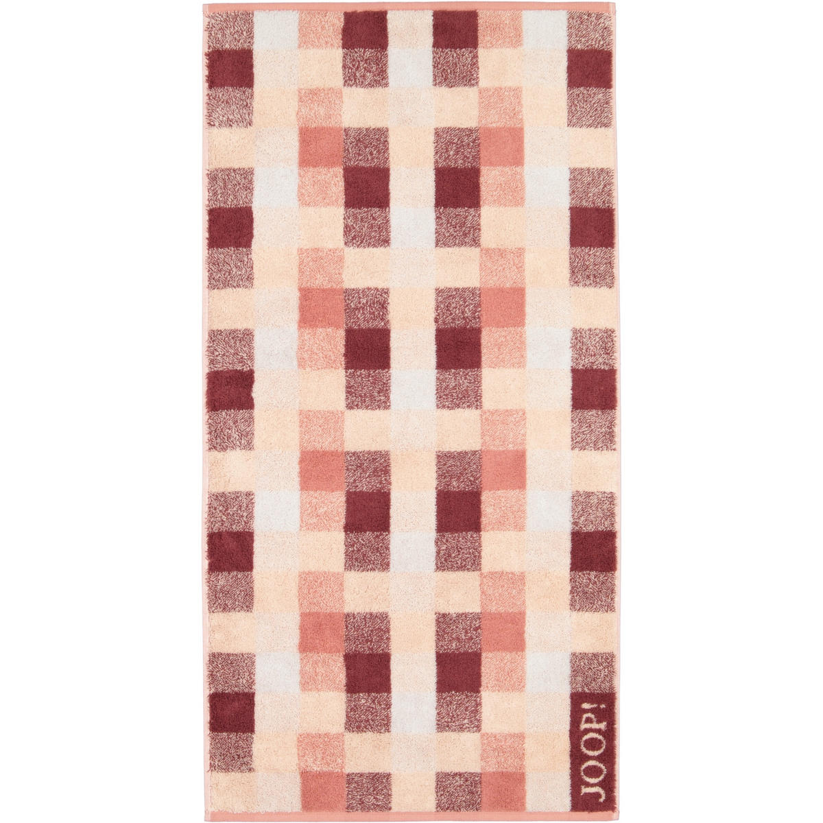 HANDTÜCHER VIBE KARO 1699 PUDER - 22 - Rosa, Textil (50/100cm) - Joop!