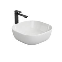 WASCHBECKEN Quadratisch R-Ecken Weiß 41,5 / 41,5 / 14,5 cm - Weiß, Keramik (41.5/14.5/41.5cm) - EMKE