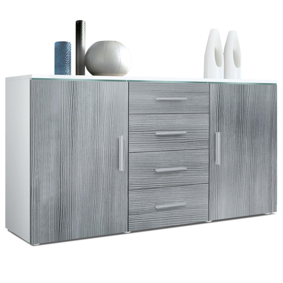SIDEBOARD Verona Avola-Anthrazit - Anthrazit, Holzwerkstoff (139/72/35cm) - Vladon
