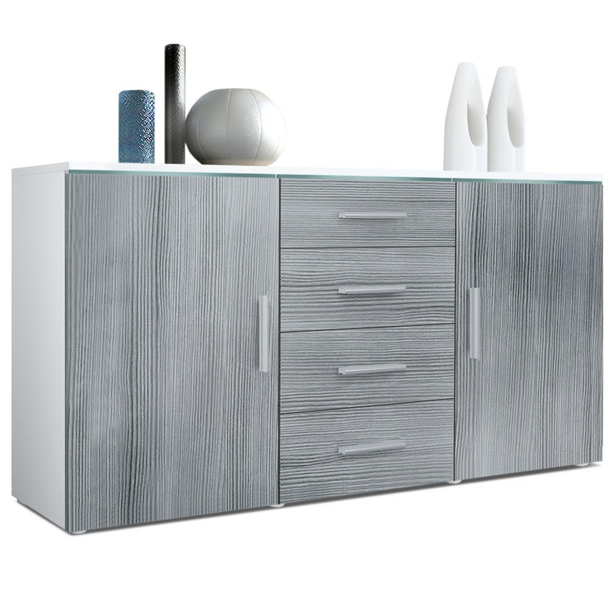 SIDEBOARD Verona Avola-Anthrazit - Anthrazit, Holzwerkstoff (139/72/35cm) - Vladon
