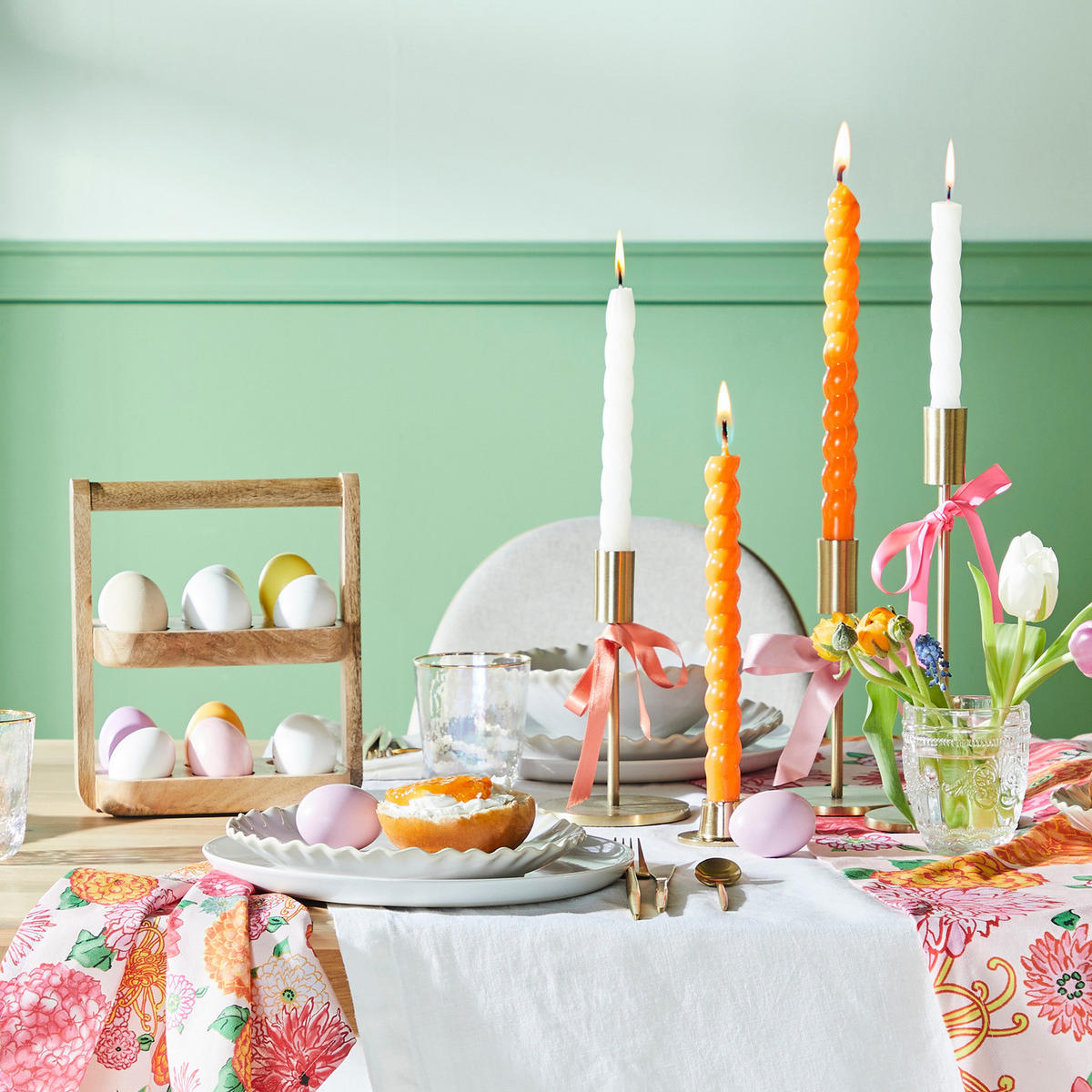 SERVIETTE (6er Set) Locarno - Multicolor, Textil (42/42cm) - Butlers