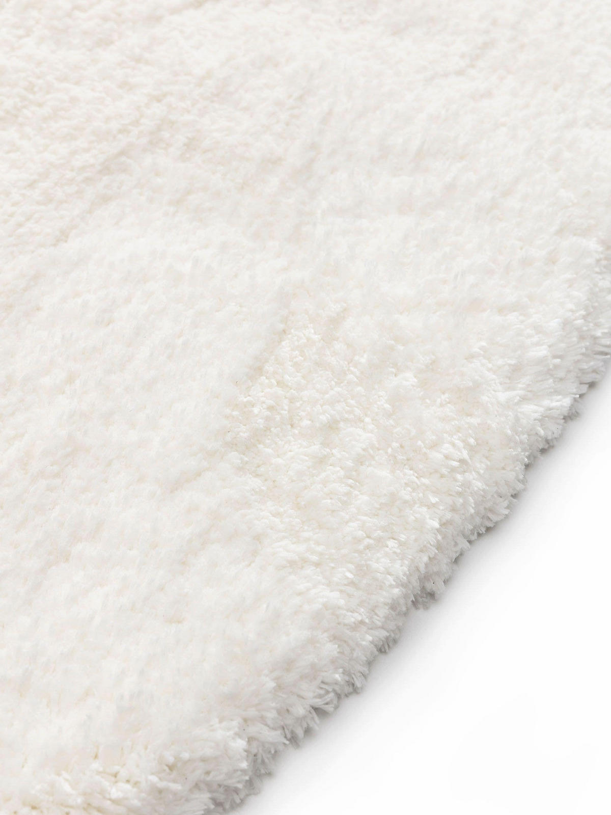 HOCHFLORTEPPICH rund Cloudy Cream ø 80 cm rund - Creme, Textil (80/80cm) - benuta Nest