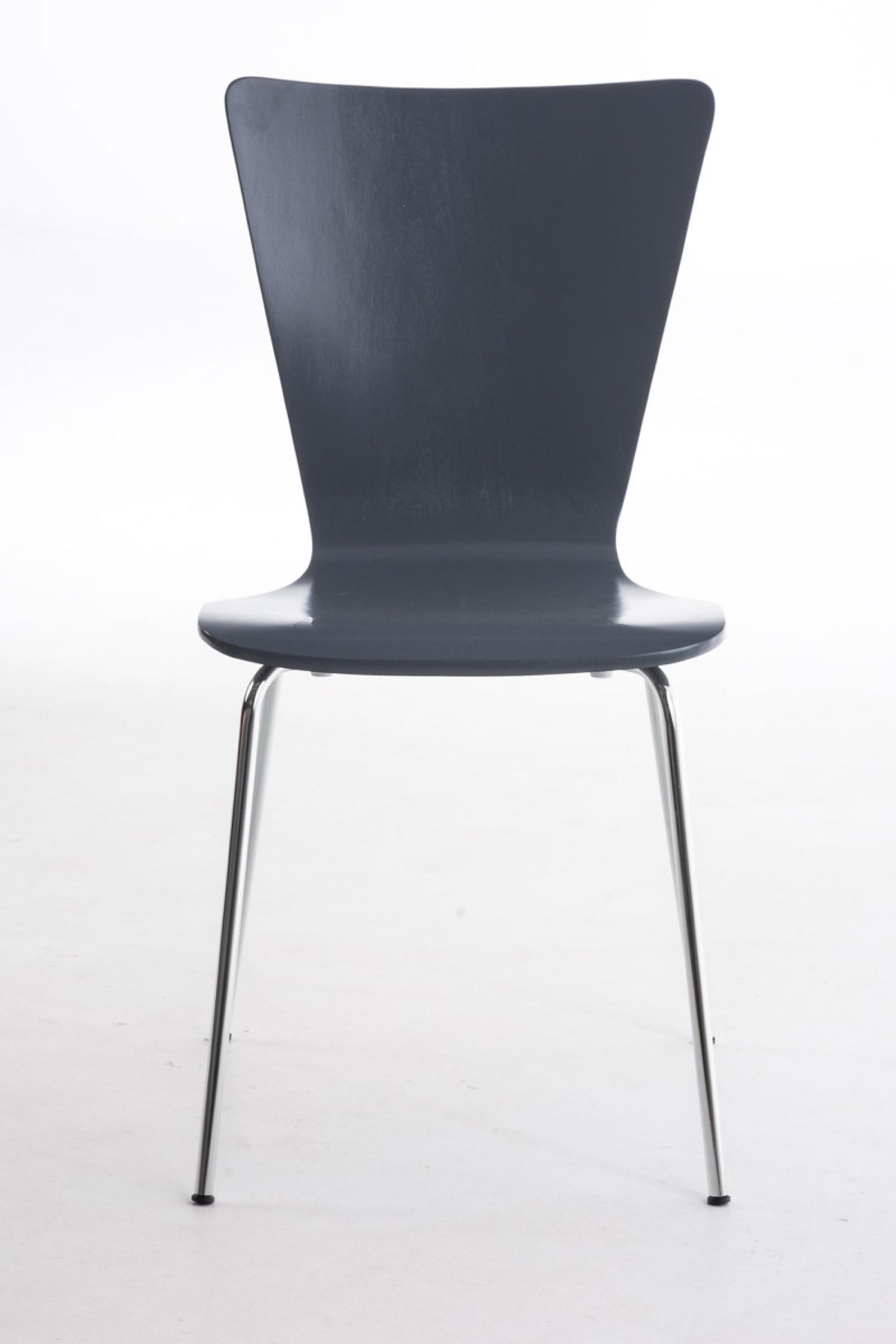 BESUCHERSTUHL Almere - 2er Set grau - Grau, Holz (43/84/50cm) - TPFLiving