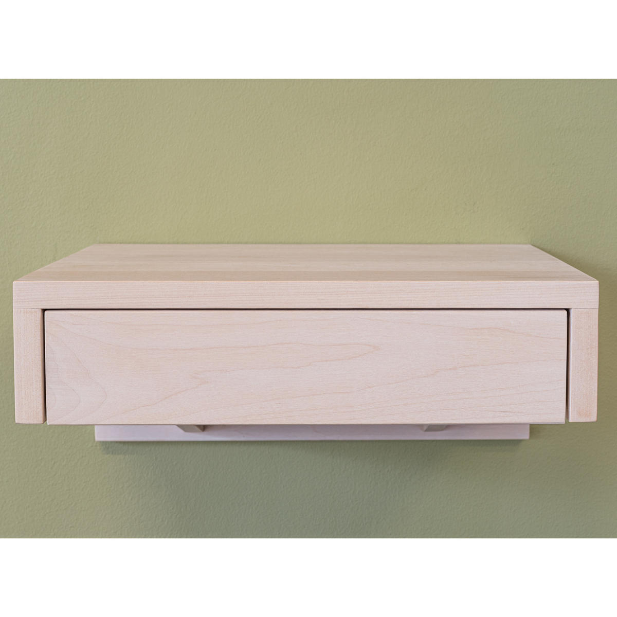 NACHTTISCH Bo 2er Set, weiße Birke, 30/40/18 cm - Weiß, Holz (40/18/30cm) - WOODEK