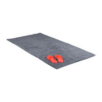 BADTEPPICH - Anthrazit, Textil (150/80cm) - Relaxdays