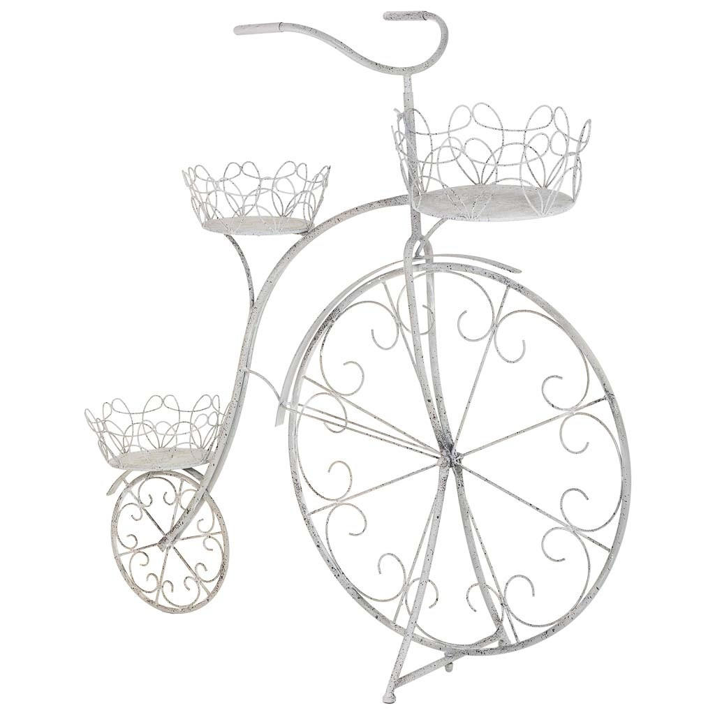 PFLANZENSTÄNDER aus Metall, grau, 102x38x103cm - Grau, Metall (102.87cm) - Wanderlust