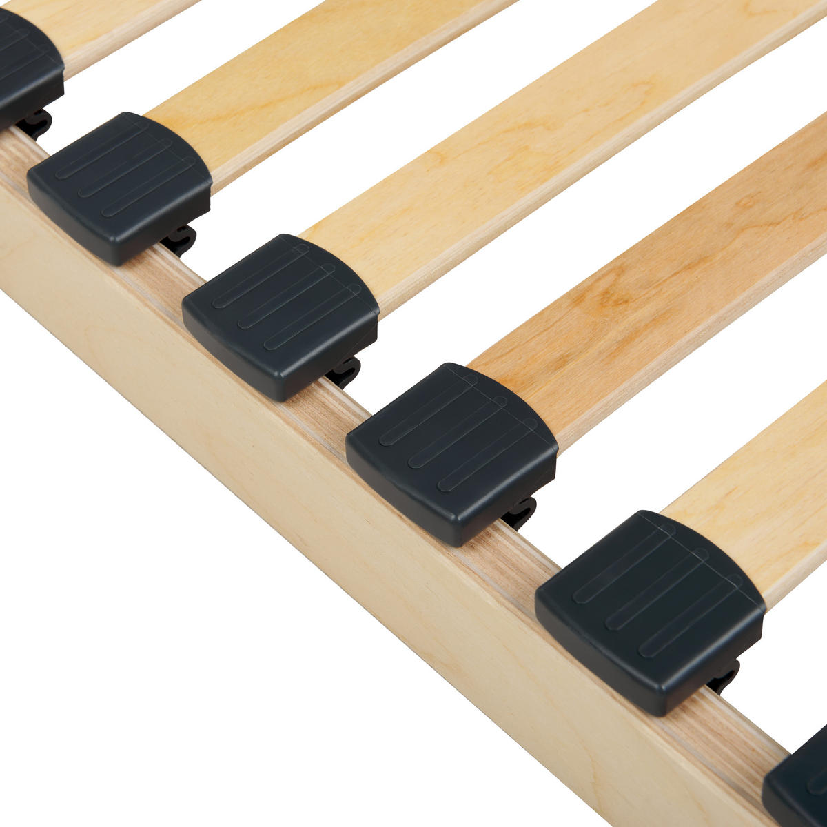 LATTENROST 80x200 cm Heller Holzfarbton Vouziers - Hellbraun, Holz (80/200cm) - Beliani