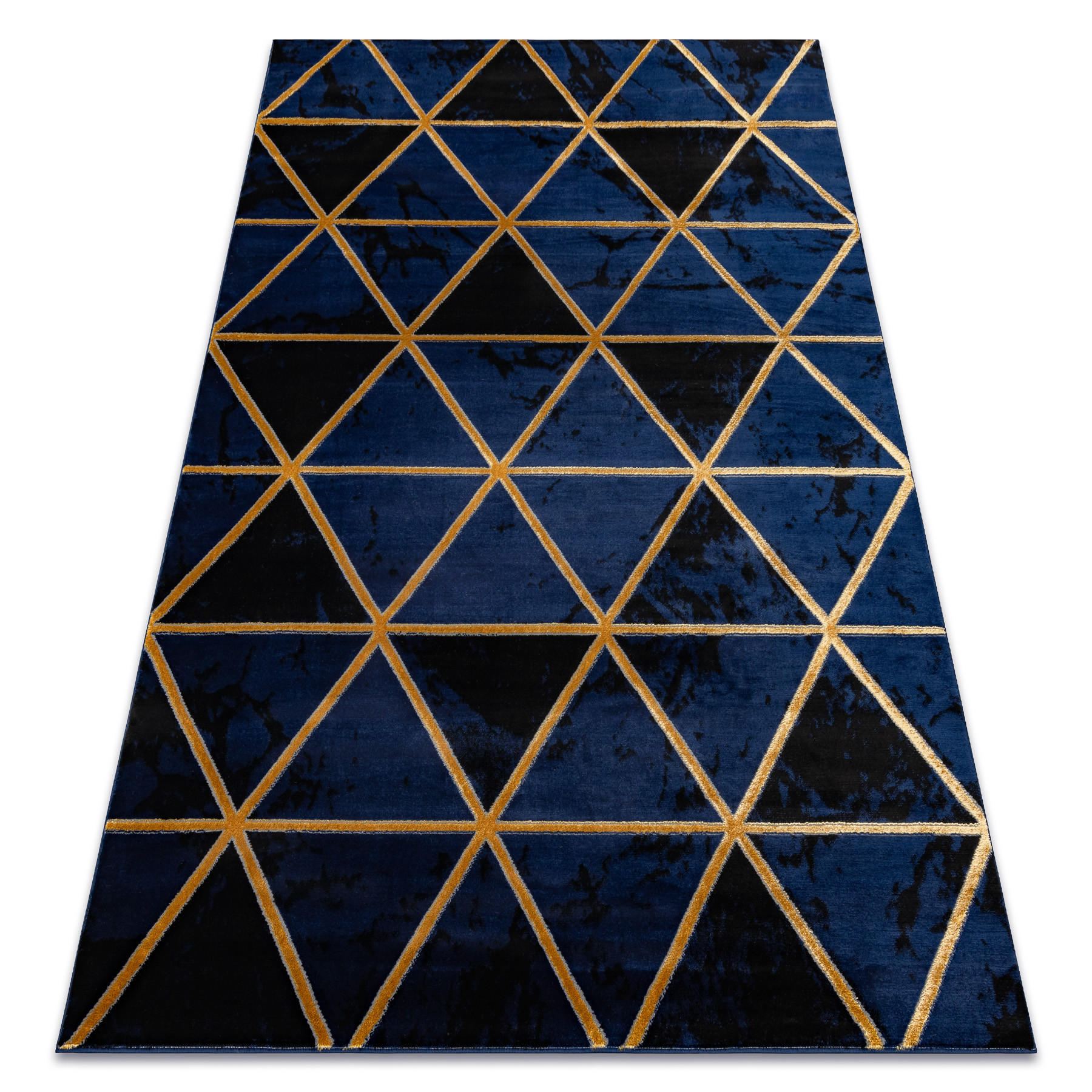 TEPPICH Emerald 120/170 cm - Blau, Textil (120/170cm) - rugsX