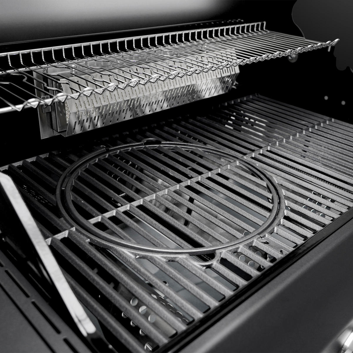 GASGRILL PLATINUM YAMARA DARK 4+2 Set - Schwarz, Metall (140/117/55cm) - TAINO