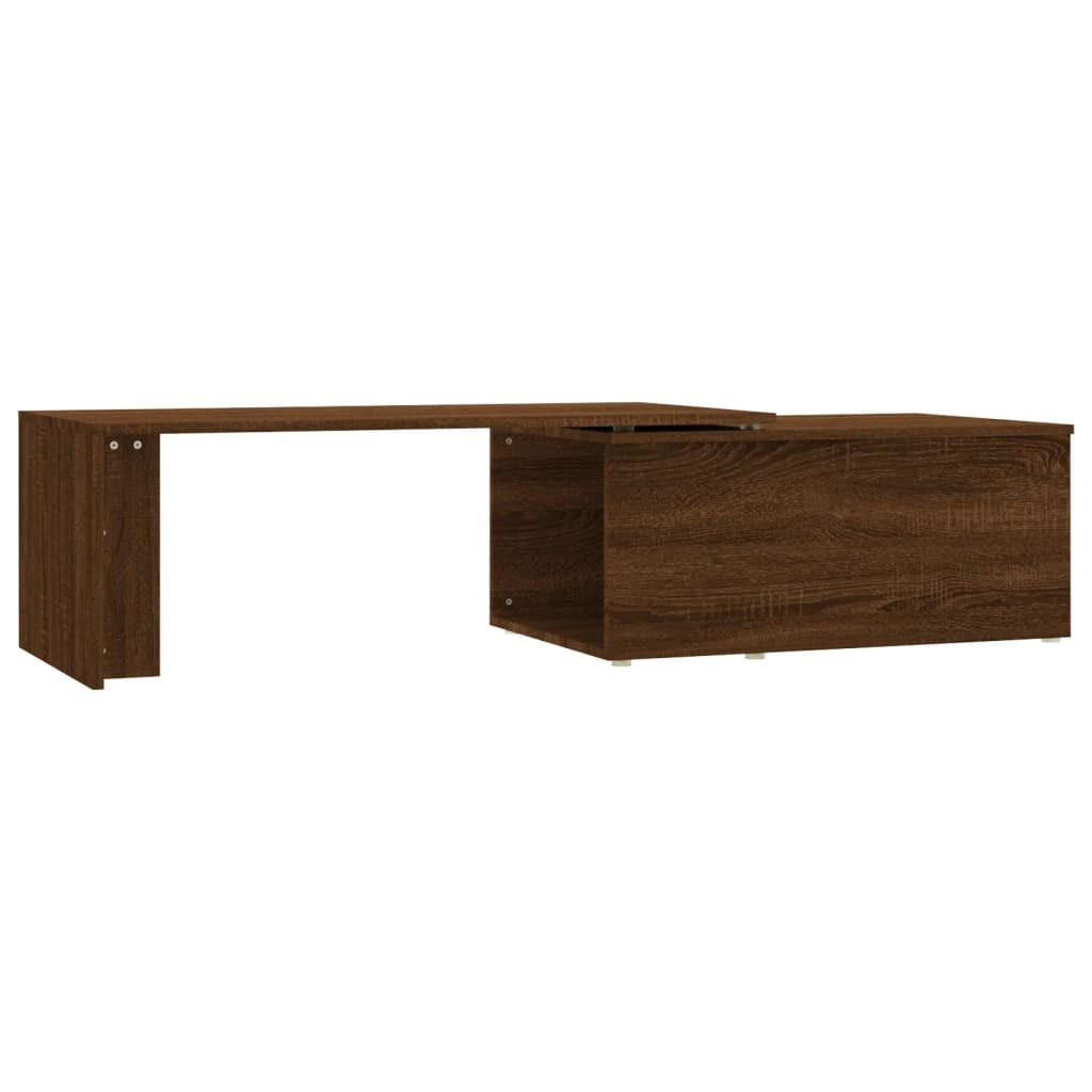COUCHTISCH Braun Eichen-Optik 150x50x35 cm Holzwerkstoff - Braun, Holzwerkstoff (50/150/35cm) - furnicato