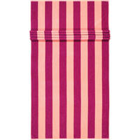 STRANDTÜCHER BEACH TROPICAL STREIFEN 5577 SUNSET - 22 - Rosa, Textil (80/180cm) - Cawoe
