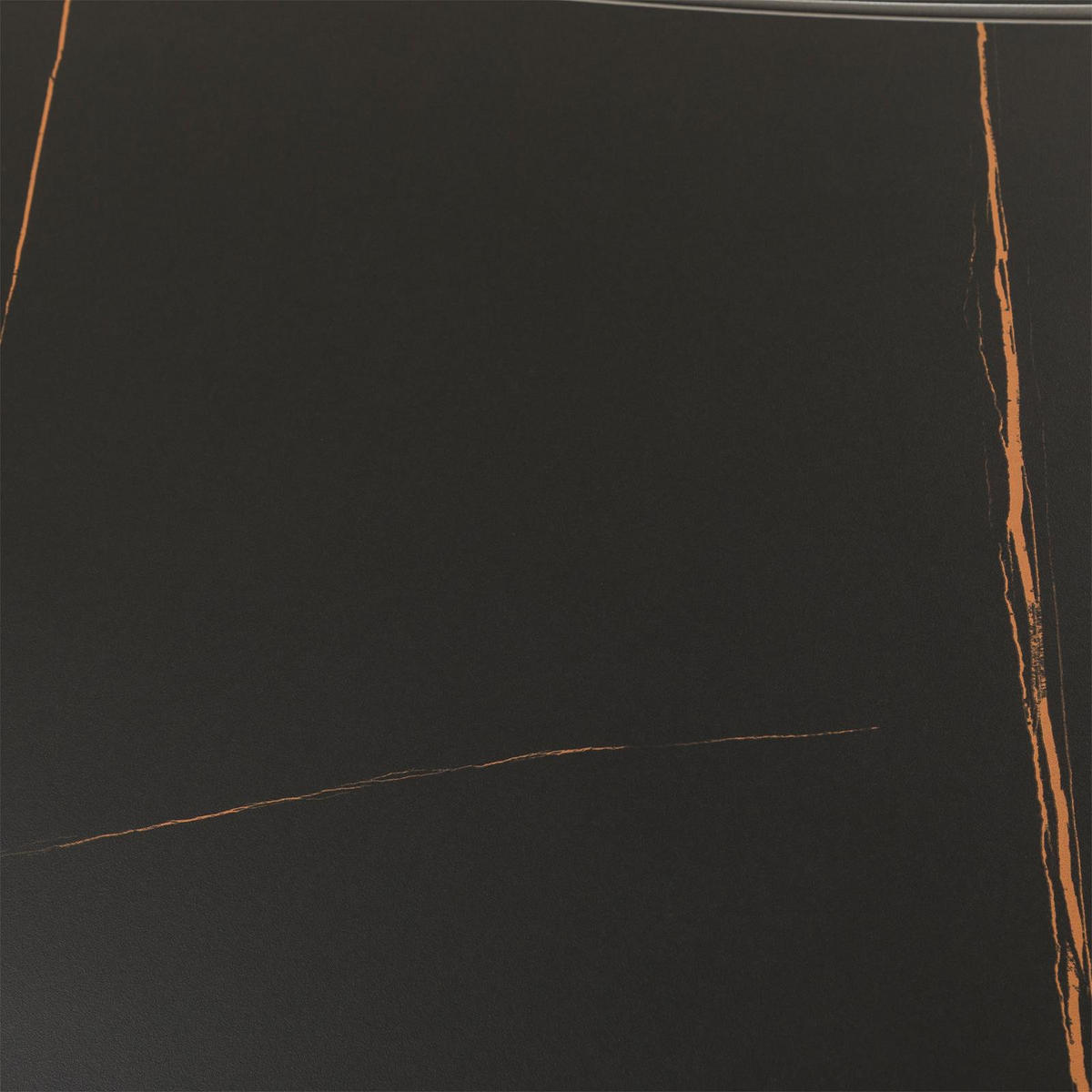 ESSTISCH LEANA schwarz - Schwarz, Metall (90/160/76cm) - IDIMEX