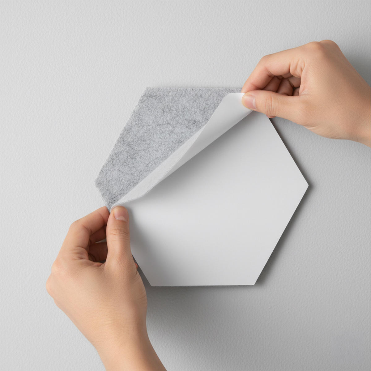 AKUSTICKÉ dosky - sivá, textil (30/0.9/26cm) - Relaxdays