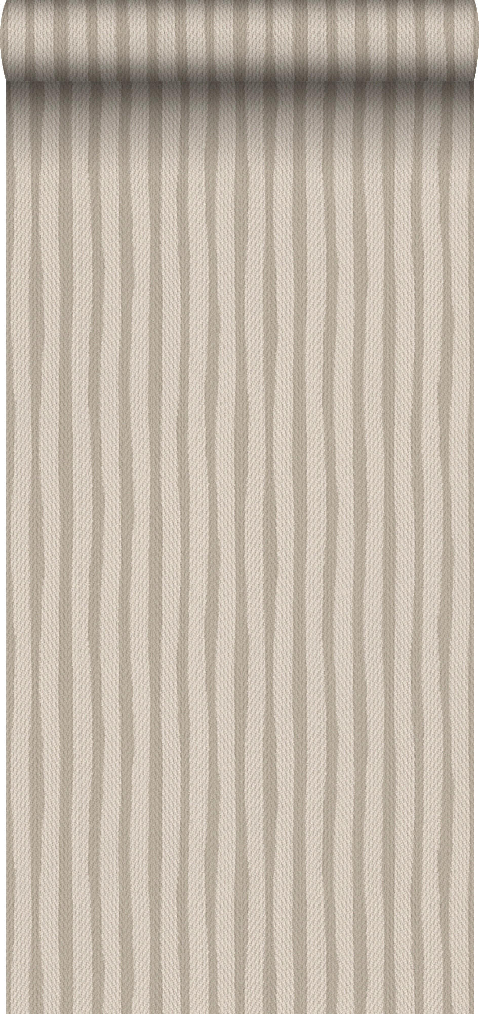 TAPETE Streifen 53 cm x 10 m - Beige, Papier (53/1000cm) - Sanders & Sanders