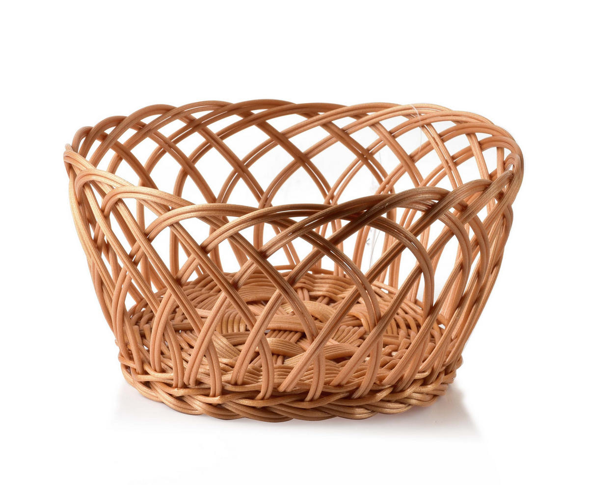 BROTKORB Sino Braun 22x22x9 cm Kunststoff - Braun, Kunststoff (22/9/22cm) - Mondex