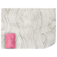 FOTOTAPETE für Schlafzimmer Abstraktion Wellenmuster 400x280 - Beige/Grau, Papier (400/280cm) - Muralo